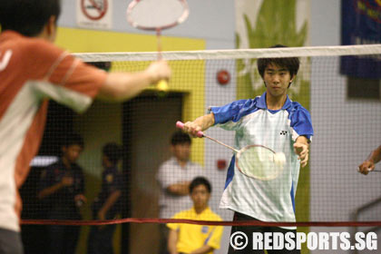 a division boys badminton ri vs acsi
