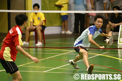 a division boys badminton ri vs acsi