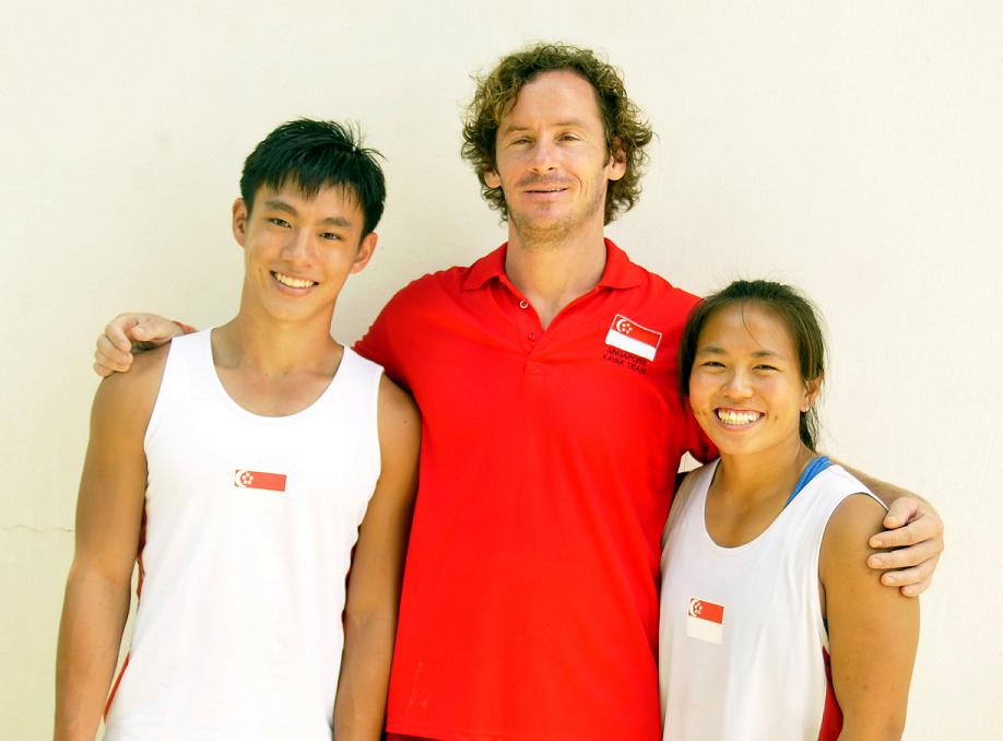 Singapore Canoeing team