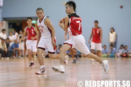 west zone b div bball jurong vs new town