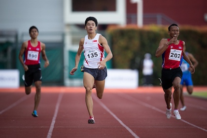 Ng Chin Hui 400m SEA Youth Track and Field Championships