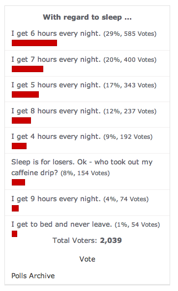 singaporean sleep survey