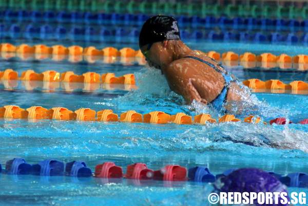 bgirls 100m breaststroke