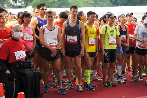 15km start race against cancer