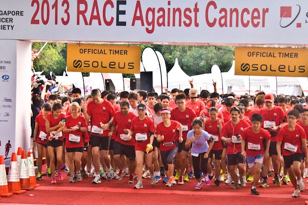 race against cancer start