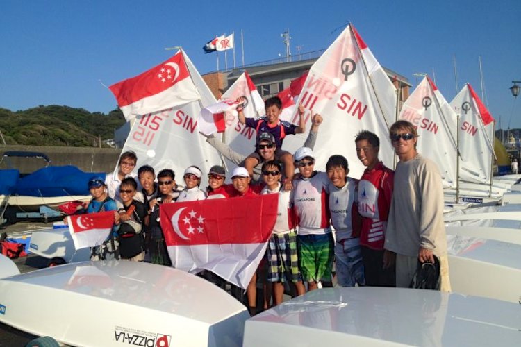 singapore optimist team racing asian champs