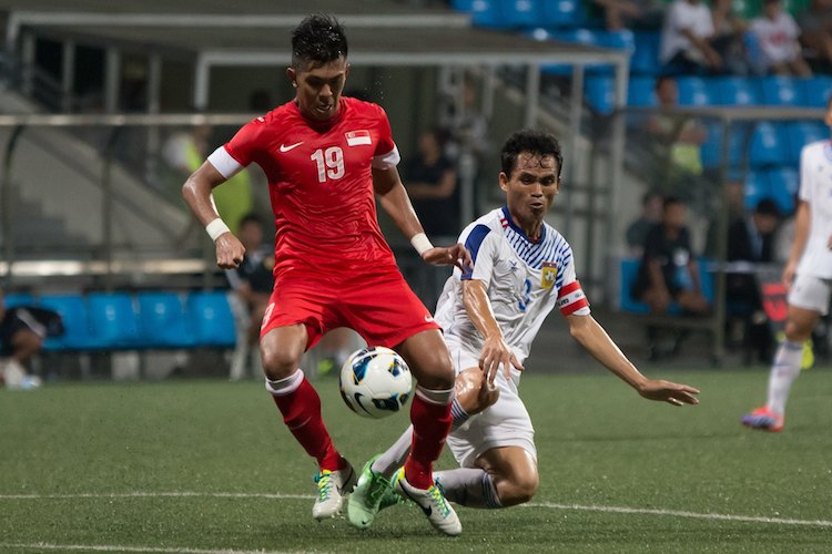singapore vs laos football friendly