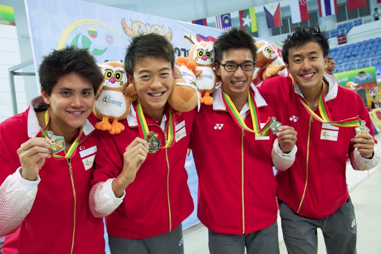 4x100m medley relay singapore men sea games