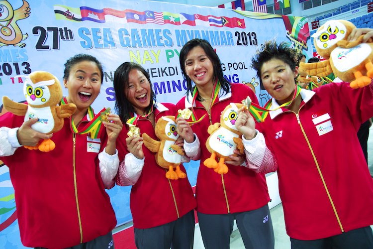 singapore 4x200m women freestyle relay