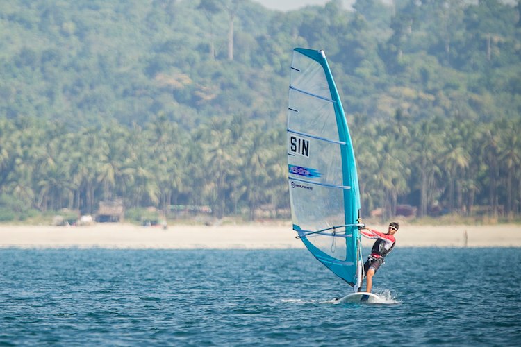 merrick phang windsurfing