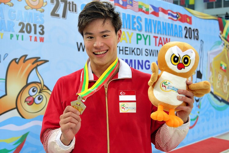 russell ong 50m freestyle sea games