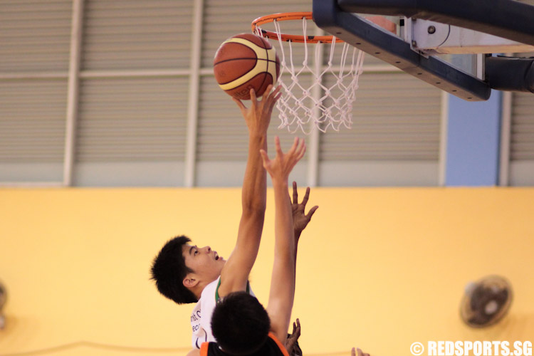 Christ church vs Yio Chu Kang b division basketball
