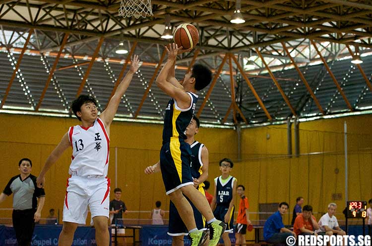zhenghua vs fajar b division basketball