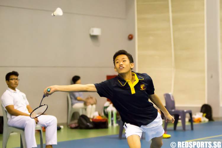 south zone b div badminton anglo-chinese school (independent) ang mo kio