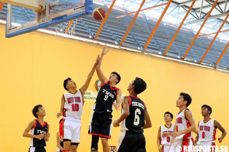 west zone b div basketball new town teck whye