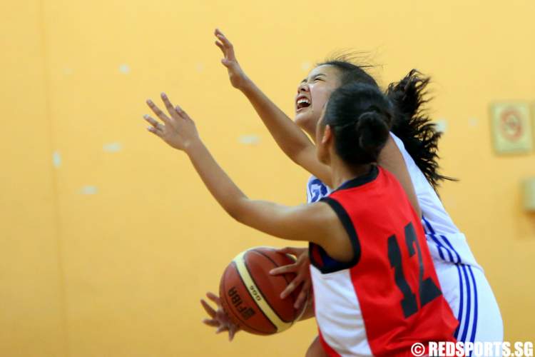 west zone b div basketball unity nanyang girls