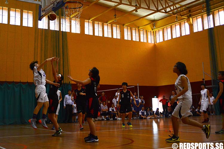 B Division Girls Basketball Singapore CHIJ Toa Payoh vs Zhonghua Secondary School