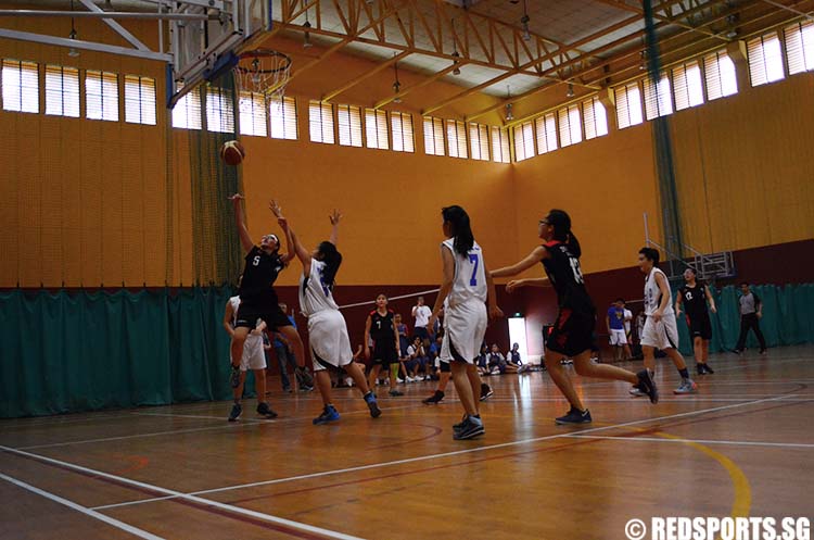 B Division Girls Basketball Singapore CHIJ Toa Payoh vs Zhonghua Secondary School
