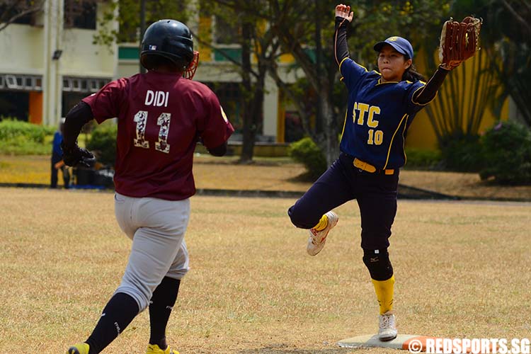 B Division Girls Softball Tanjong Katong Girls School vs CHIJ St. Theresa’s Convent