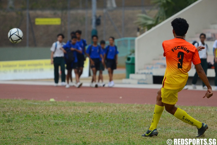 B Division Soccer Singapore Sports School vs Sengkang Secondary School
