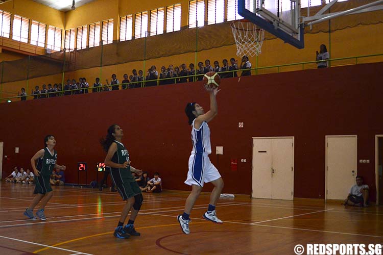B Division Girls Basketball Singapore Chinese Girls School vs Raffles Girls School