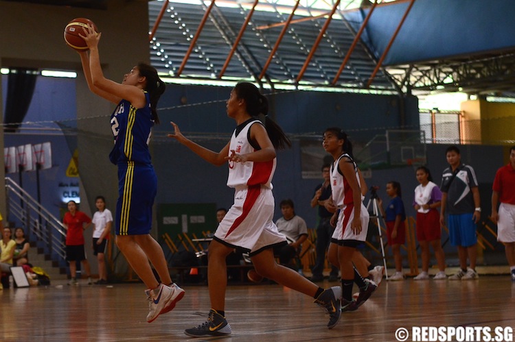 National B Div Basketball Nanyang Girls vs Jurong
