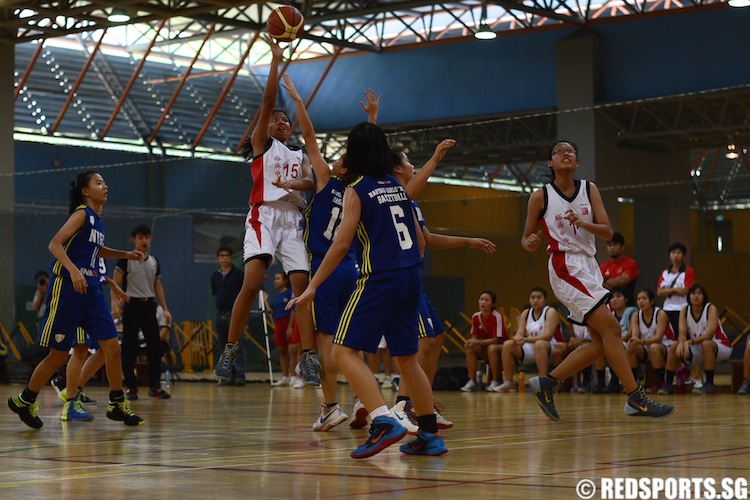 National B Div Basketball Nanyang Girls vs Jurong