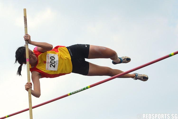 Track and field 2014 O girls pole vault finals