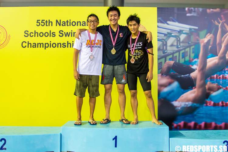 55th National Schools Swimming Championships A Division 200m Backstroke