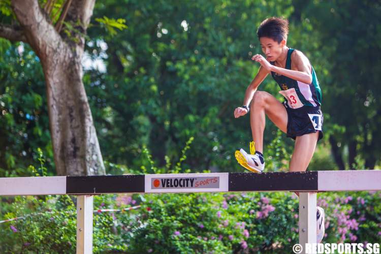 55th National Inter-School Track & Field Championships B Division 2000m Steeplechase Boys