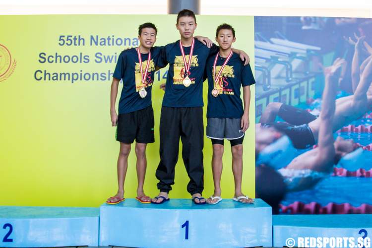 55th National Schools Swimming Championships C Division 50m Backstroke