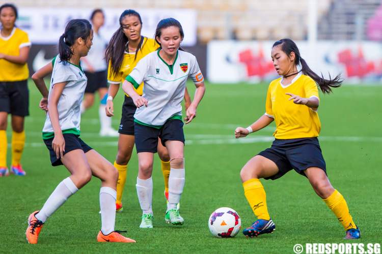 National A Division Football Girls Victoria Junior College Raffles Institution