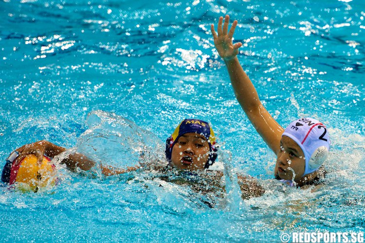 SEA Swimming Championship Water Polo WMNS Singapore vs Malaysia