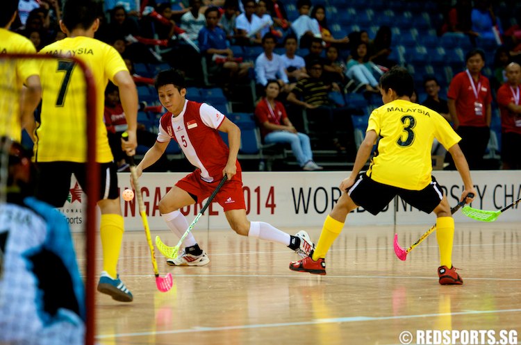 World University Floorball Championship Floorball MENS Singapore vs Malaysia