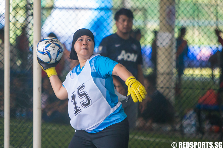 2014 Community Games 5-a-side Women's Football Kolam Ayer CSC