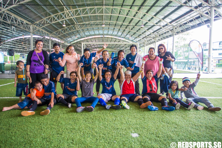 2014 Community Games 5-a-side Women's Football Nanyang CSC