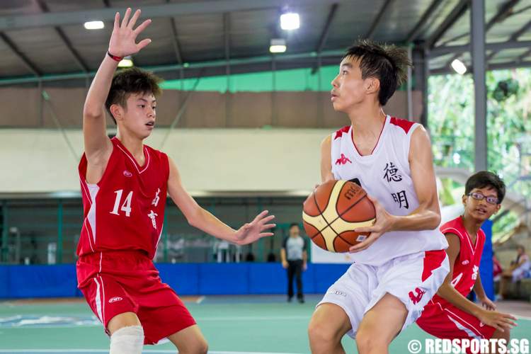East Zone C Division Basketball Dunman Secondary Changkat Changi Secondary