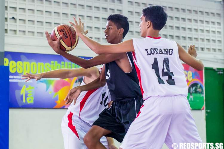 East Zone C Division Basketball Loyang Secondary St. Patrick's School