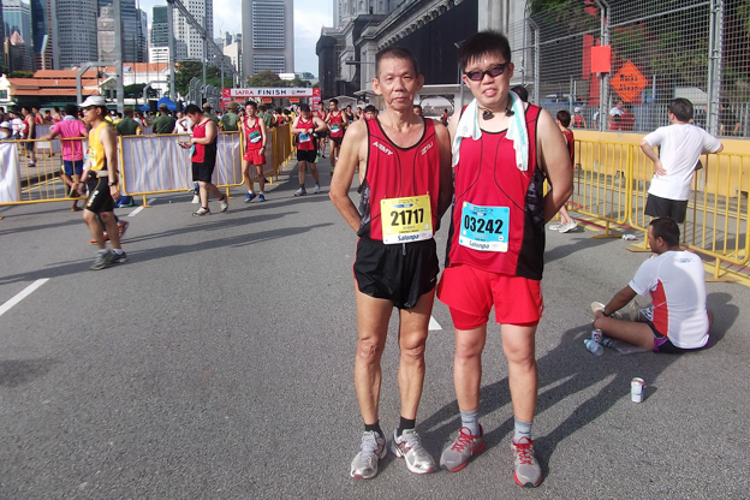 SAFRA Singapore Bay Run and Army Half Marathon 2014