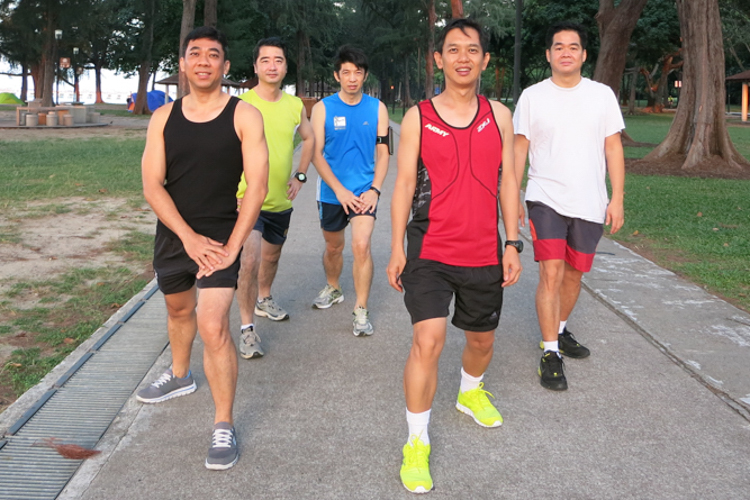 SAFRA Singapore Bay Run and Army Half Marathon 2014