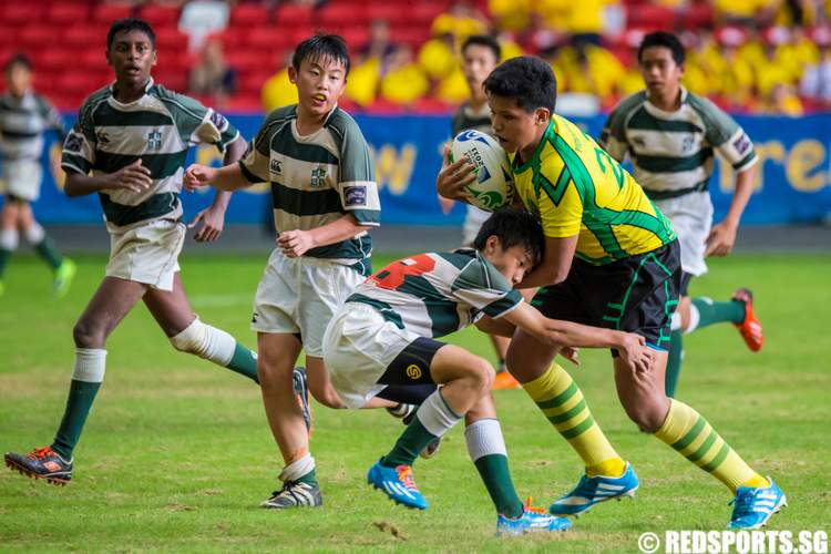 National C Division Rugby (Plate) Pioneer Secondary vs St. Joseph's Institution
