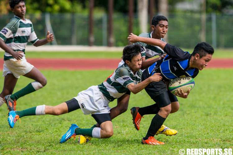 National C Division Rugby (Plate) St. Joseph's Institution vs Montfort Secondary