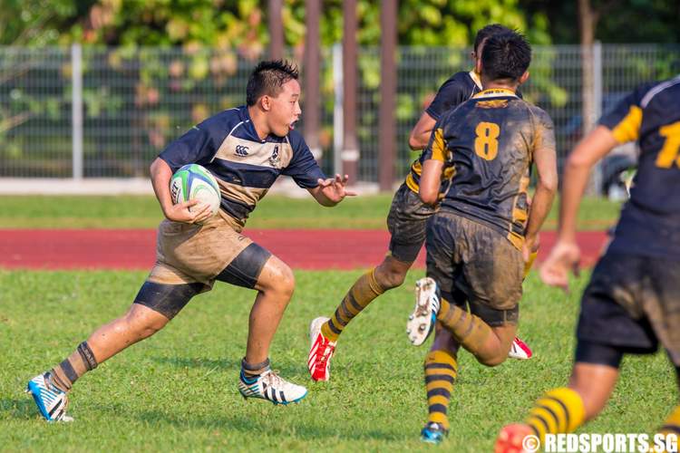 National C Division Rugby (Cup) St. Andrew's Secondary vs Anglo-Chinese School (Barker Road)
