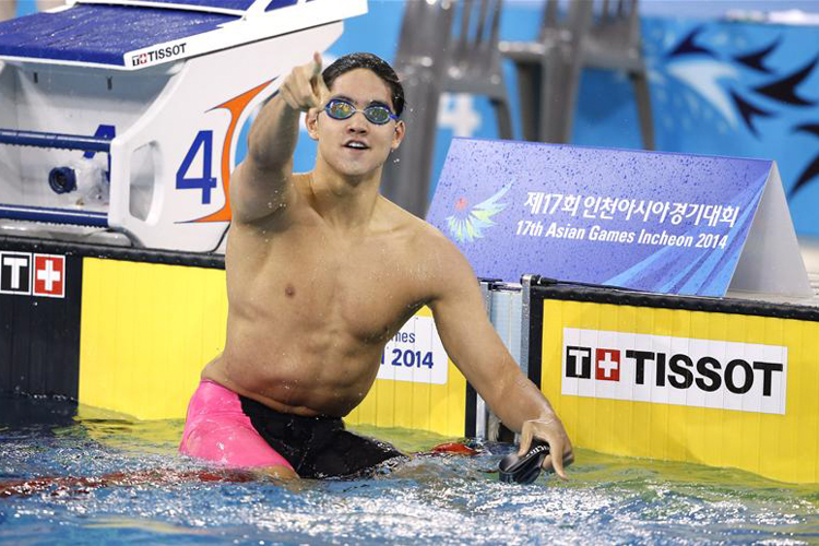 Incheon Asian Games Swimming Joseph Schooling