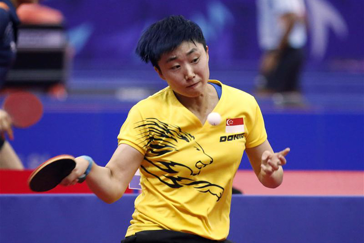 Incheon Asian Games Table Tennis Feng Tianwei