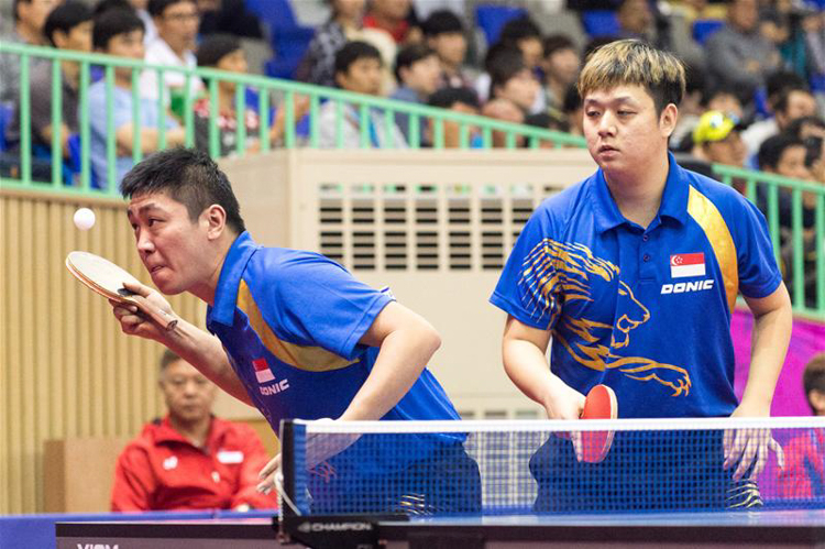Incheon Asian Games Table Tennis Singapore