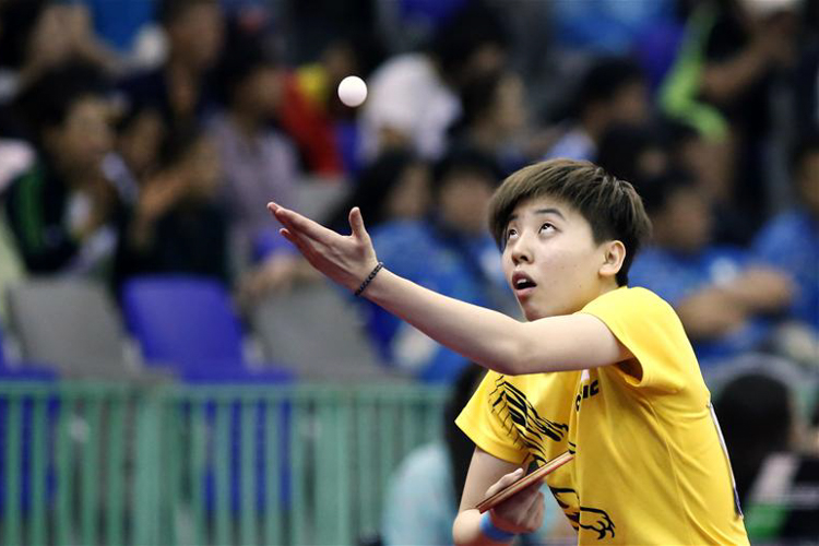 Incheon Asian Games Table Tennis Zhou Yihan