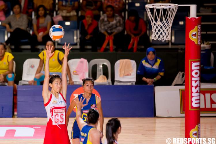 Mission Foods Asian Netball Championships Singapore vs Malaysia