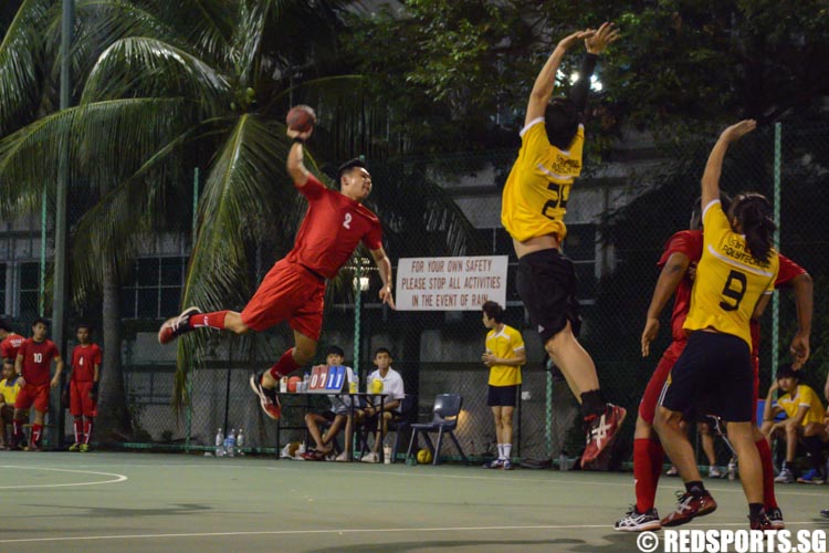 POL-ITE Handball Championships Singapore Polytechnic vs Institute of Technical Education