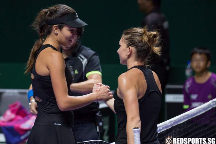WTA Finals Simona Halep and Ana Ivanovic